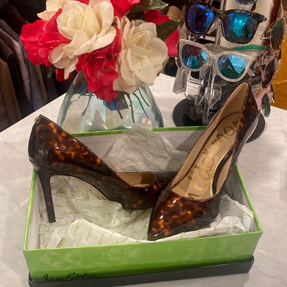 Sam Edelman Shoes - Sam Edelman Hazel pumps tortoise patent